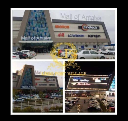 Close Airport,Mall Of Antalya Shopping Center,Tram Station Exterior foto